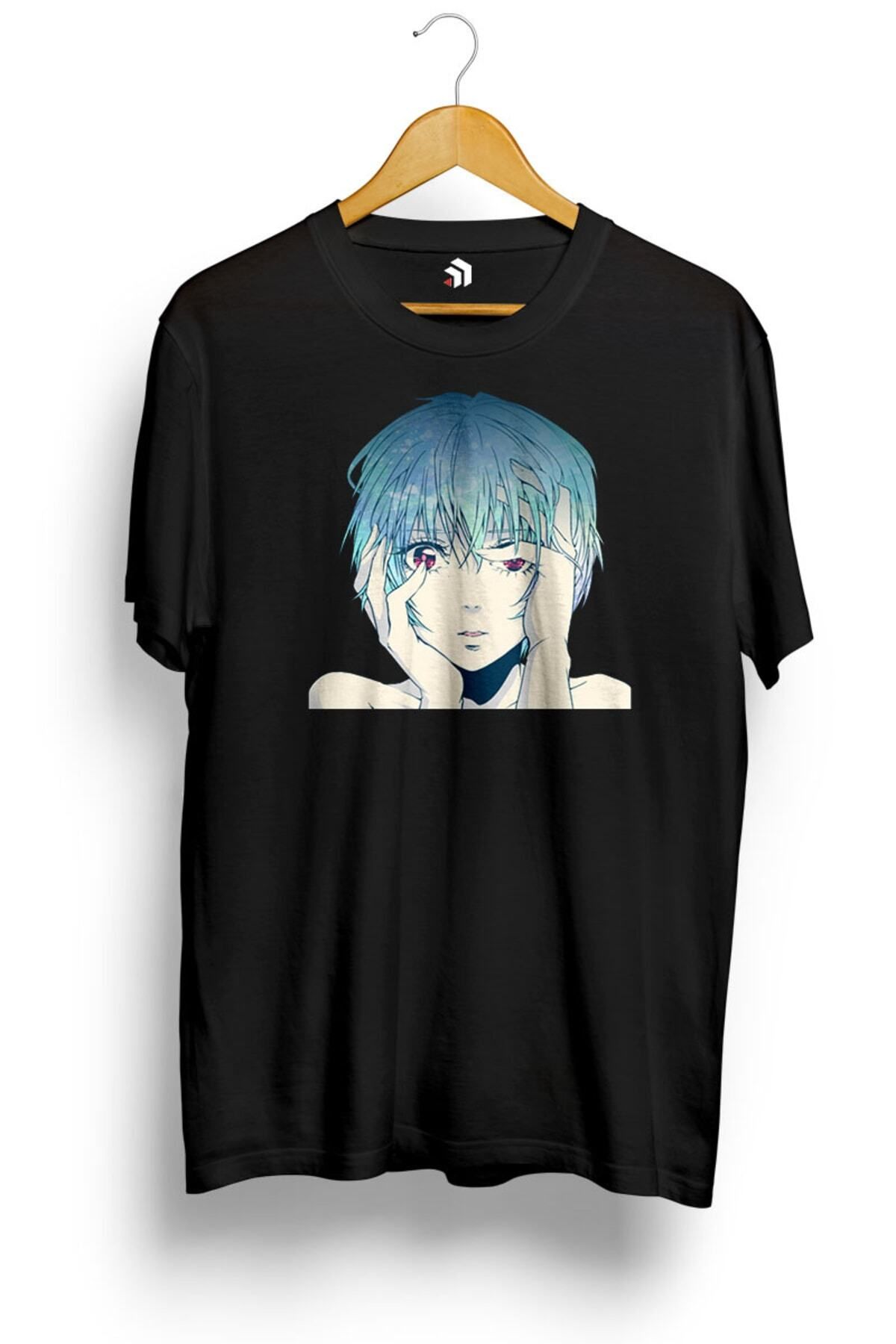 Miba Store Rei Ayanami Evangelion Anime Baskılı Tişört