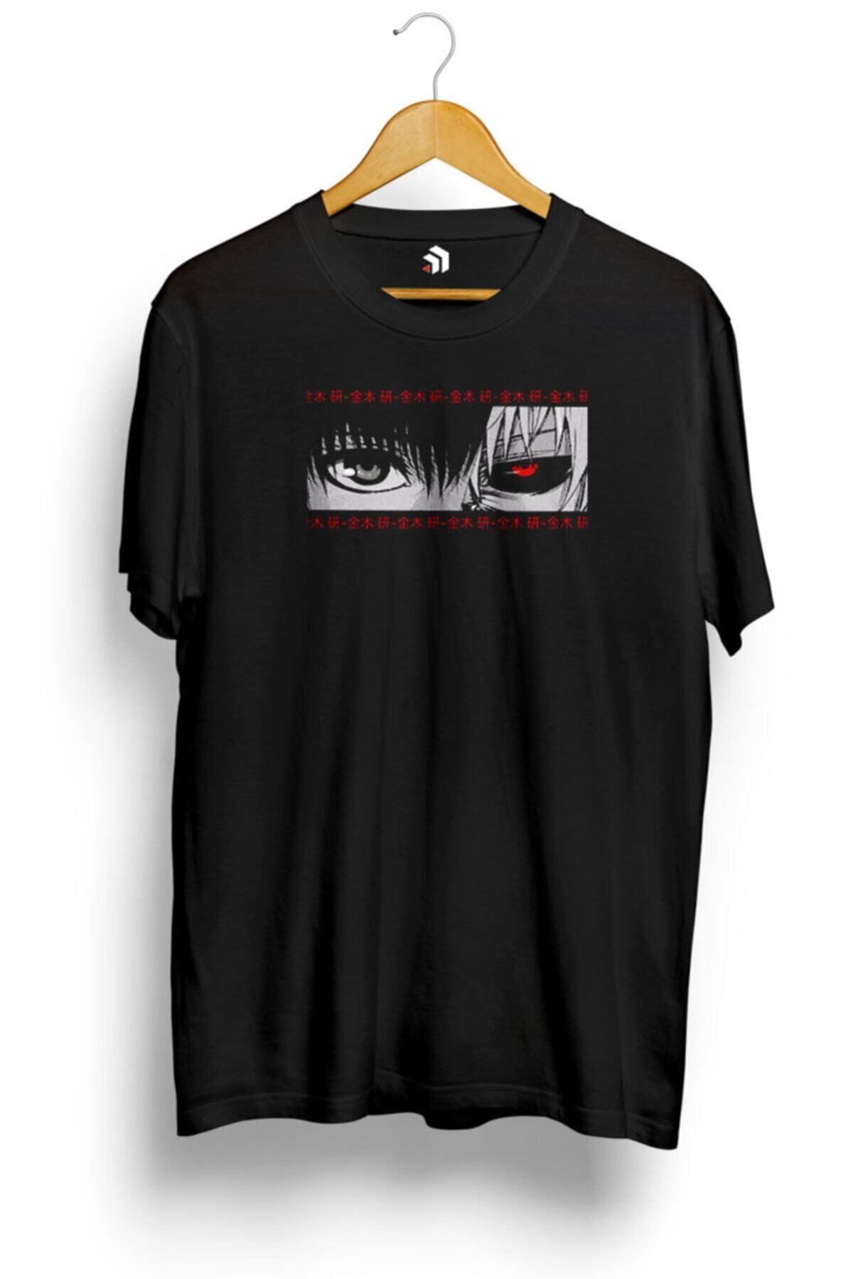 Miba Store Tokyo Ghoul Kaneki Anime Baskılı Tişört