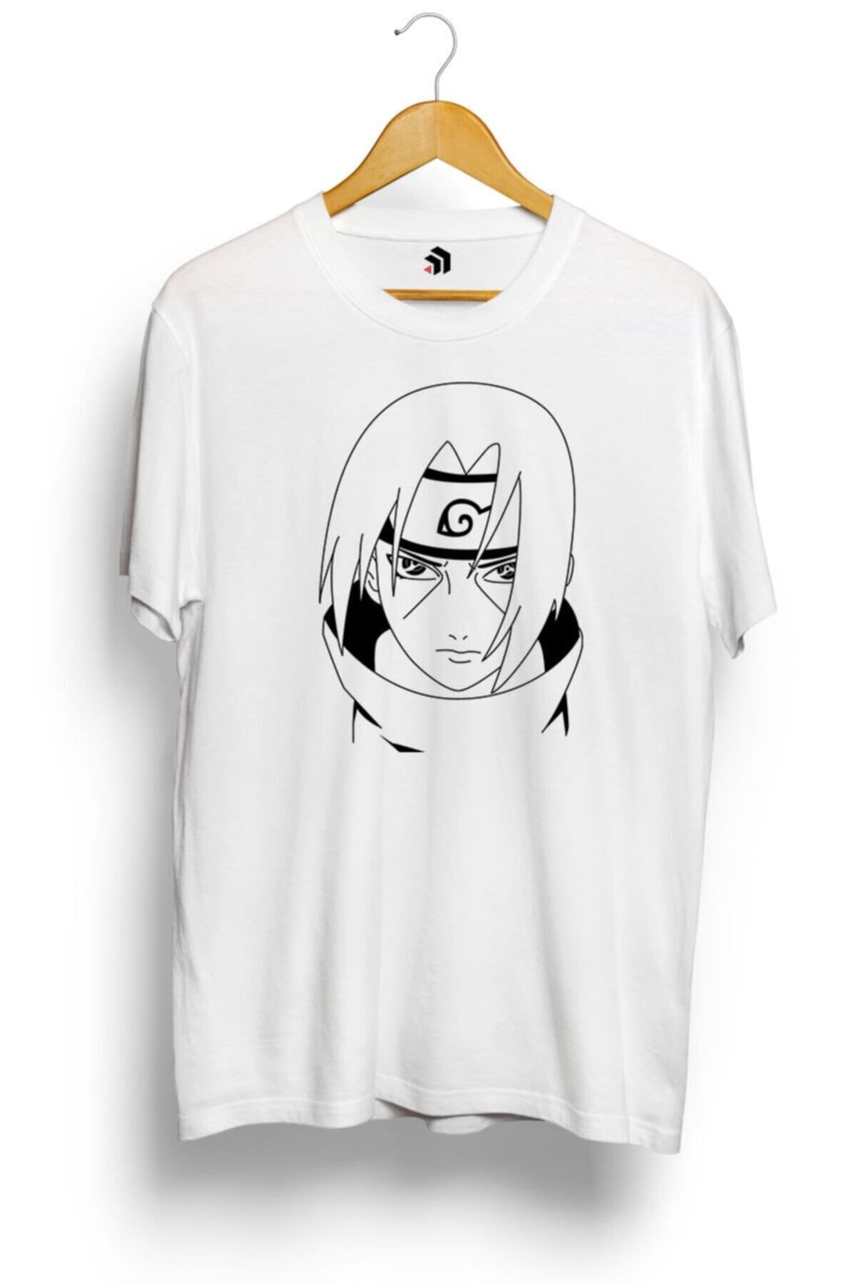 Miba Store Itachi Uchiha Naruto Anime Baskılı Tişört