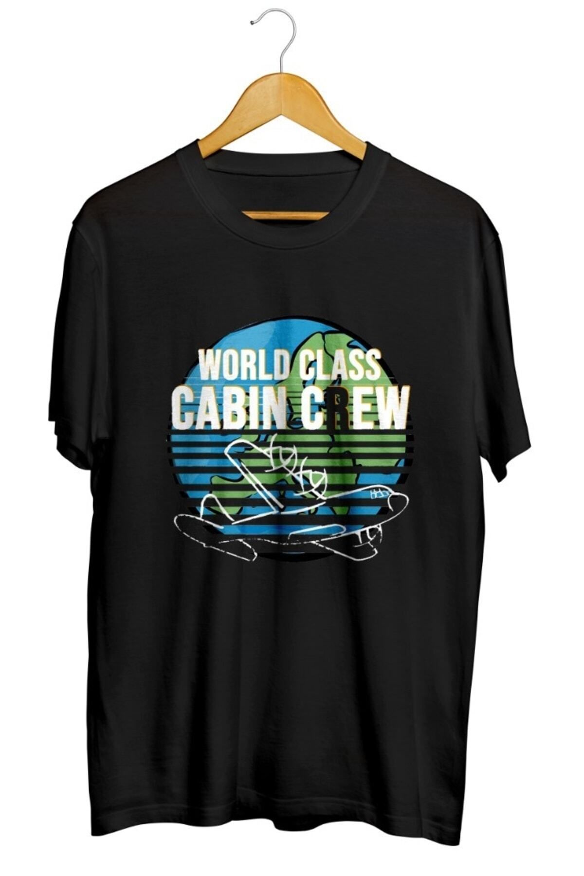 Miba Store World Class Kabin Memuru Baskılı Unisex Tişört