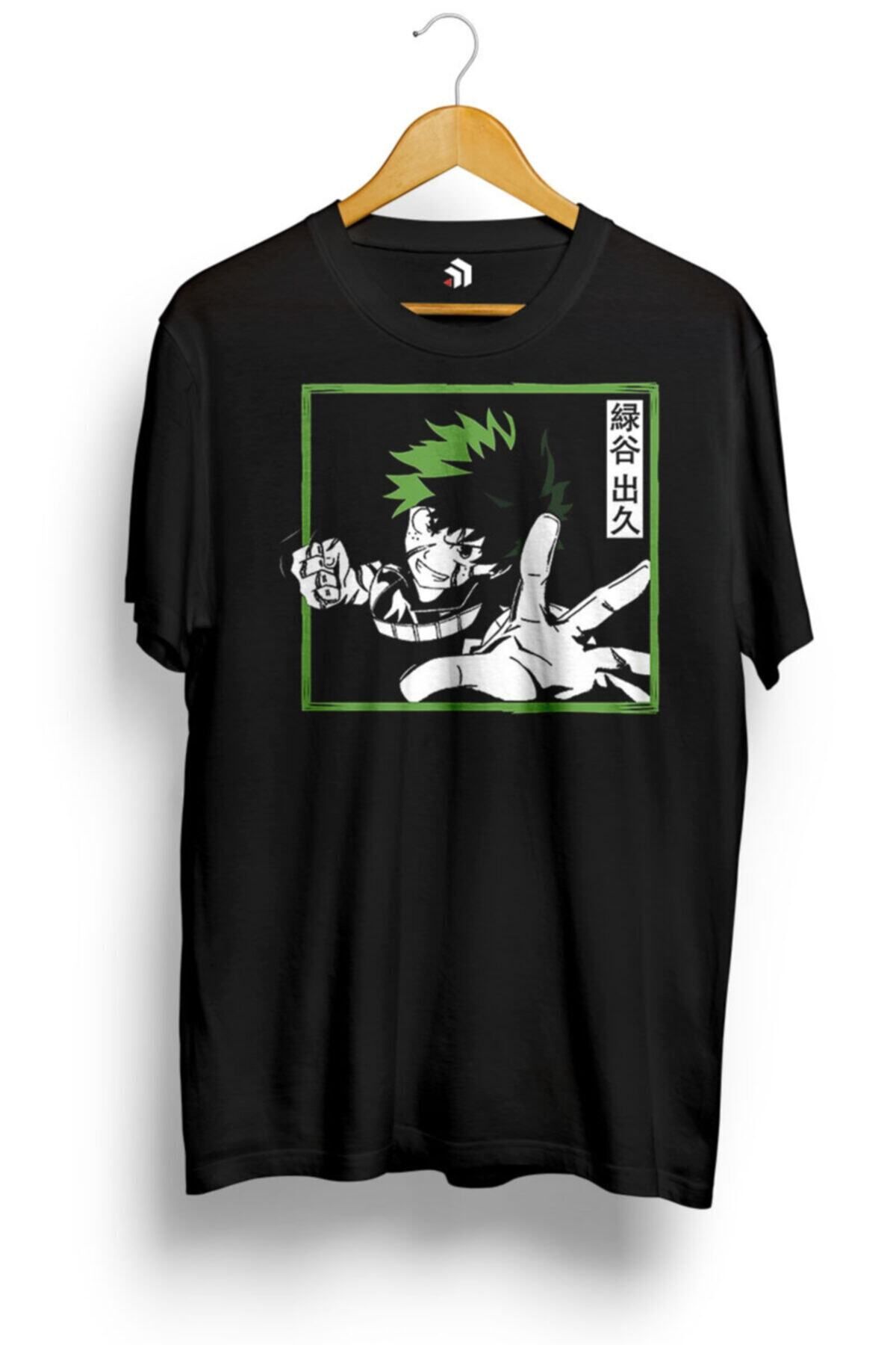 Miba Store My Hero Academia Deku Anime Baskılı Tişört