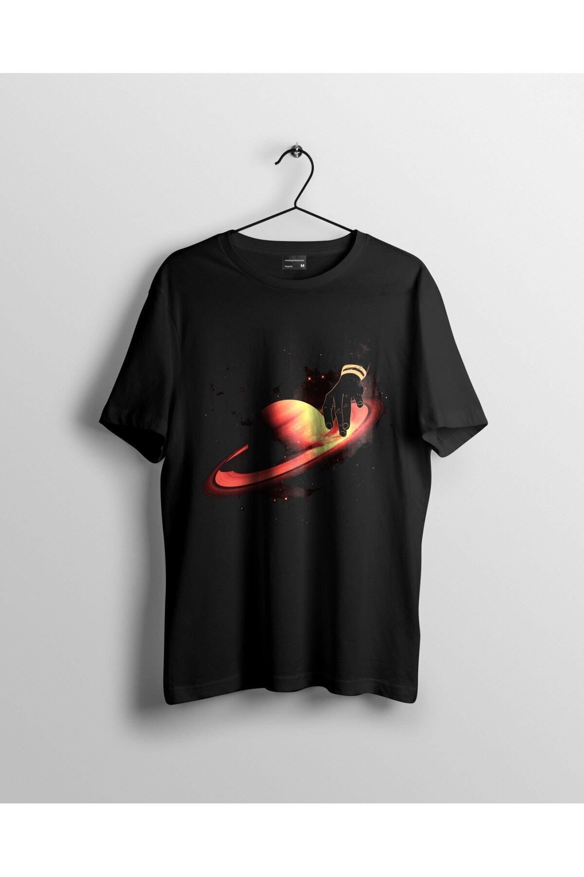 Miba Store Dj Satürn Baskılı Tshirt