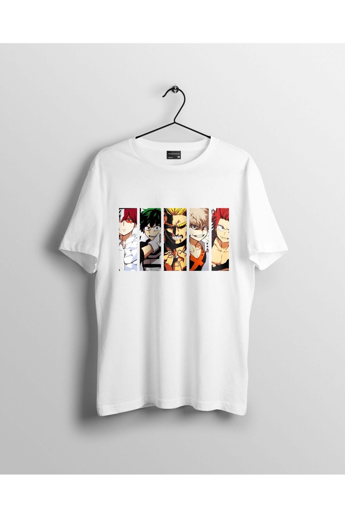 Miba Store My Hero Academia Karakterleri Anime Tişört
