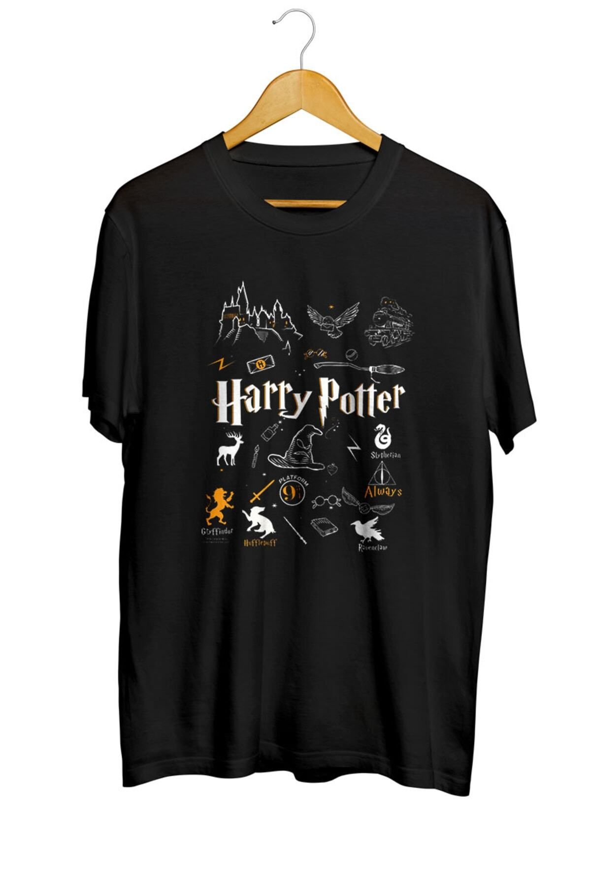 Miba Store Harry Potter Theme Baskılı Tişört