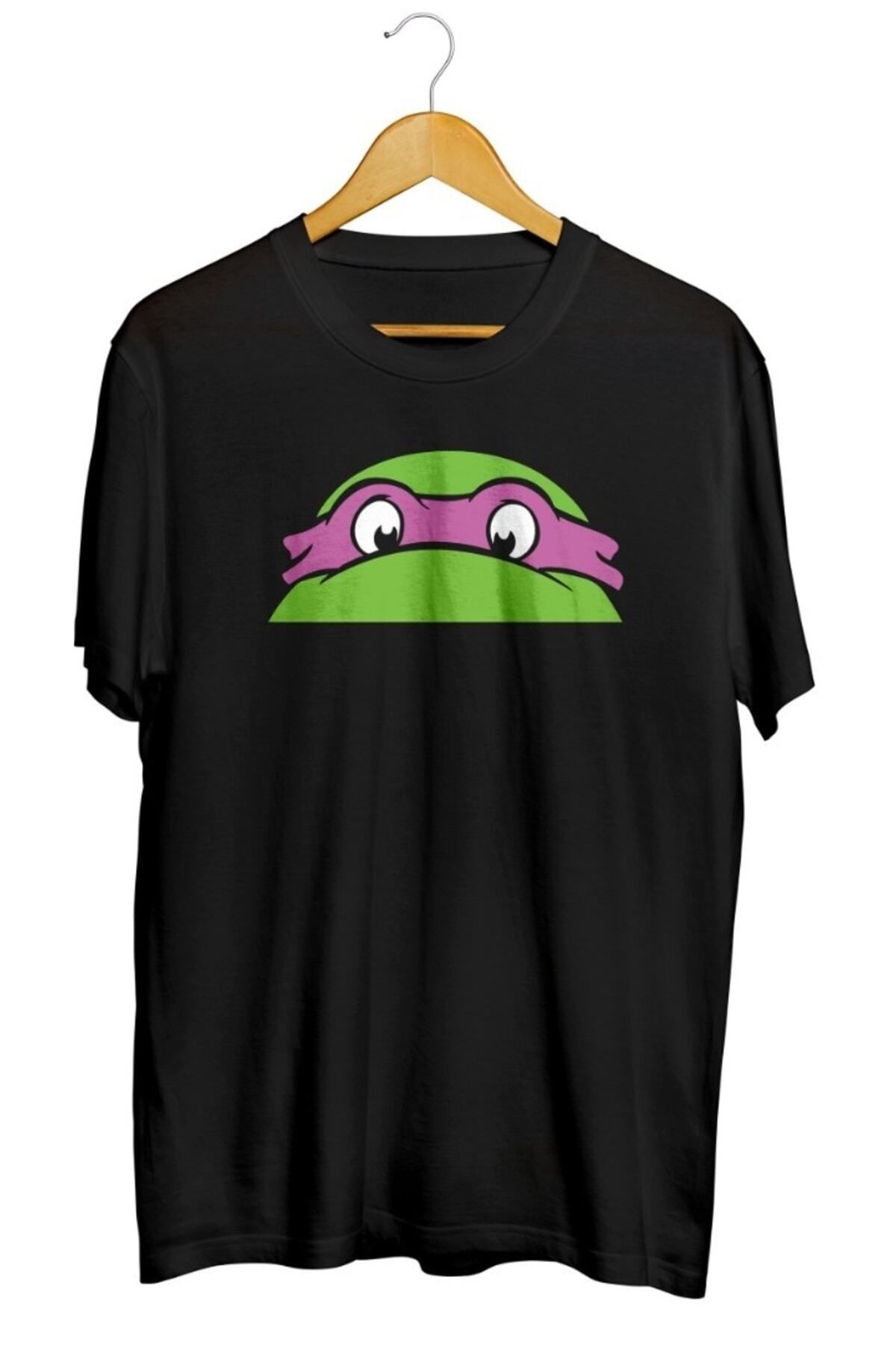 Miba Store Ninja Kaplumbağalar Donatello Baskılı Unisex Tişört Series