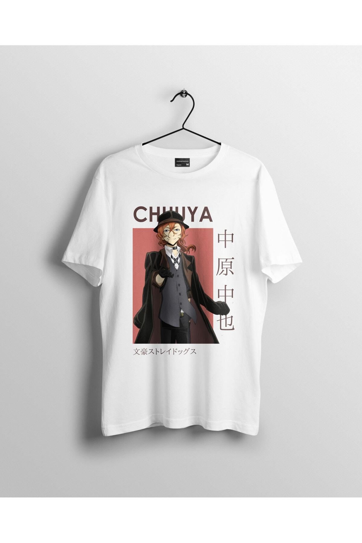 Miba Store Chuuya Nakahara Bungou Stray Dogs Anime Tişört