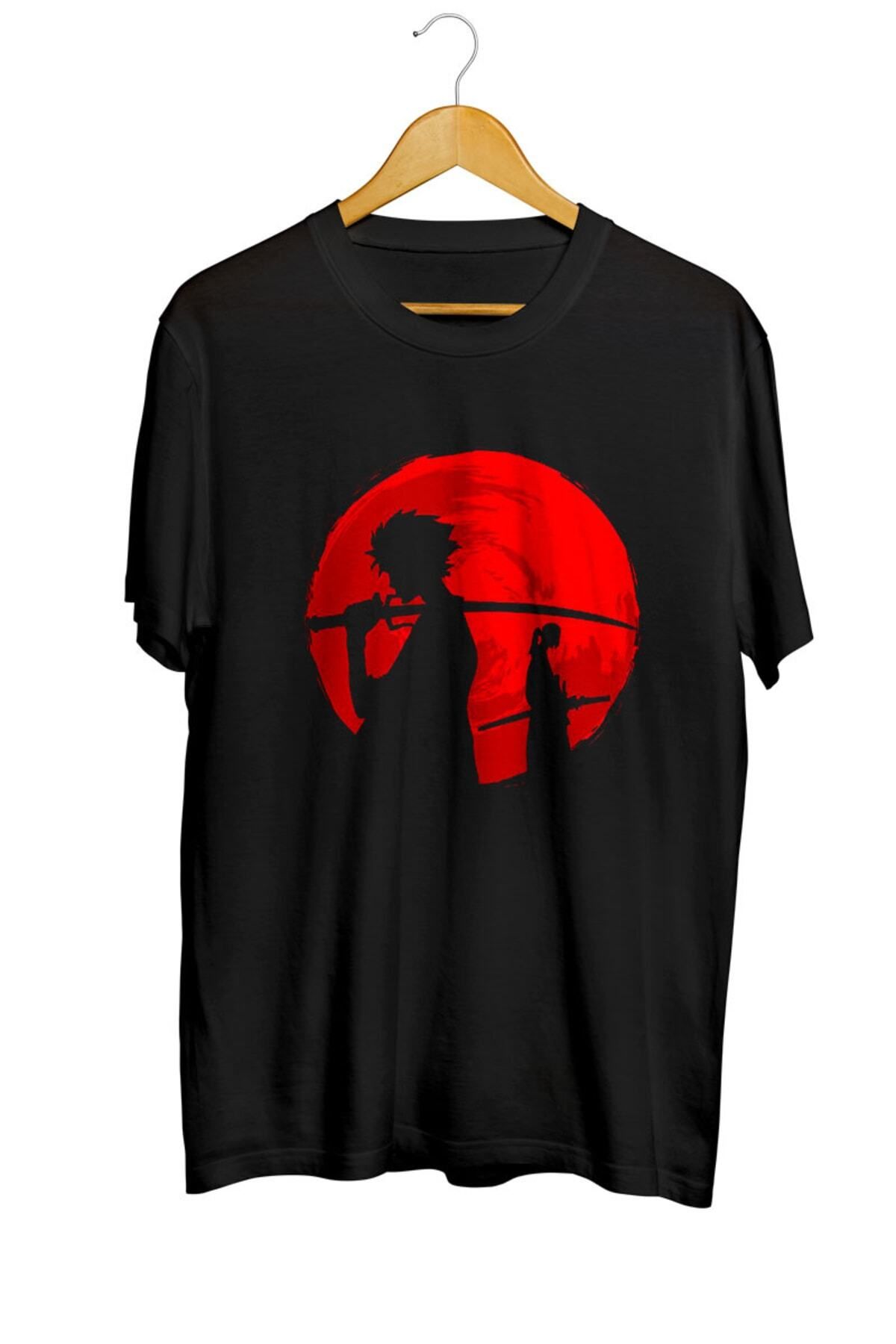 Miba Store Samurai Sunset Anime Tişört