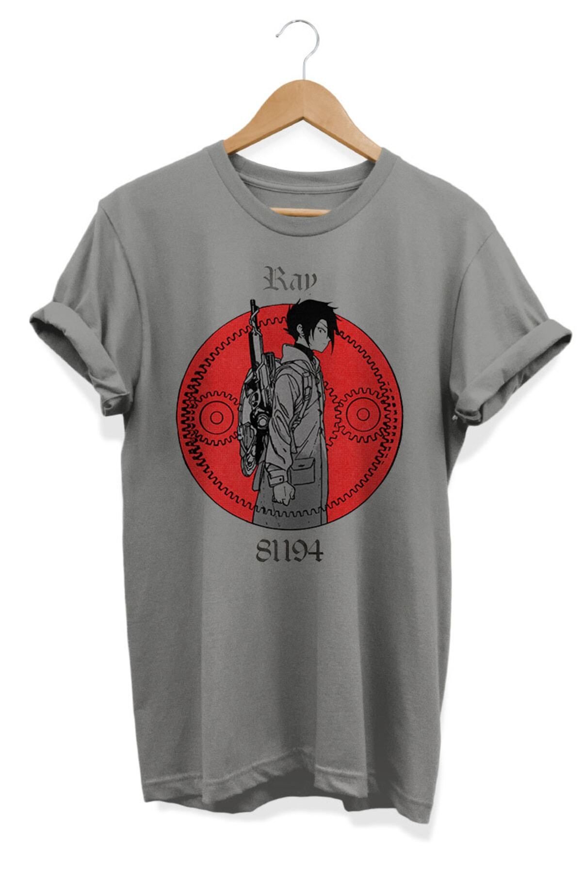 Miba Store Ray - Promised Neverland Anime Baskılı Oversize Tişört