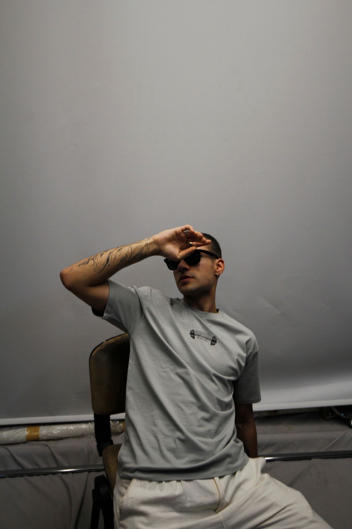 Fishbones Unisex Oversize 'Arnold' Geniş Kalıp Tişört