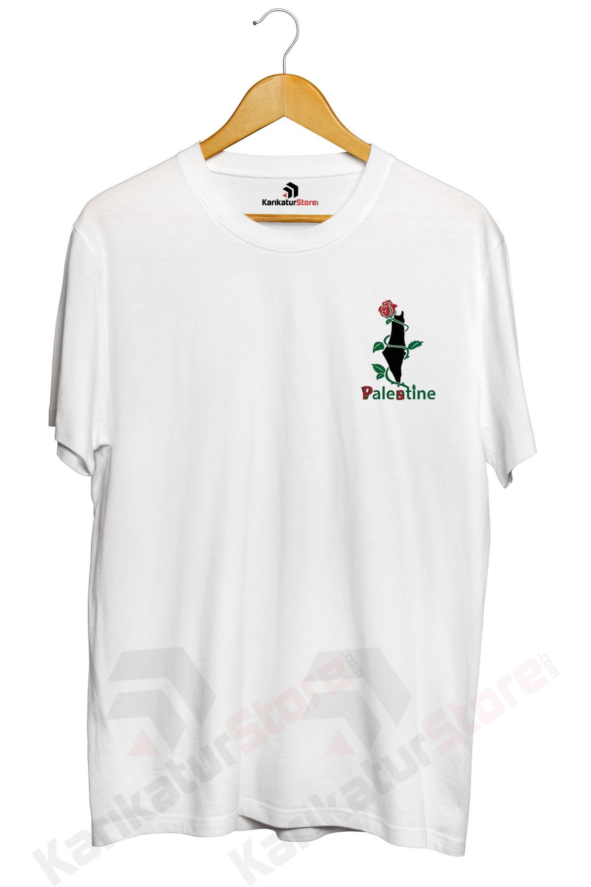 Miba Store Filistin (palestine) Tasarımlı Baskılı Tişört