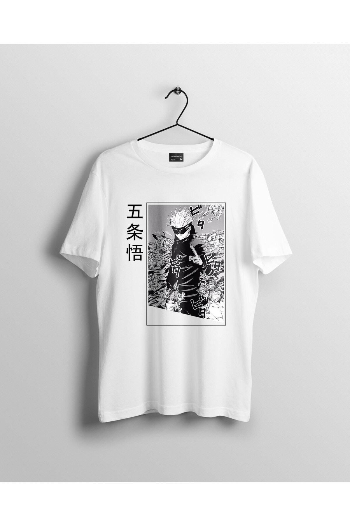 Miba Store Satoru Gojo - Jujutsu Kaisen Manga Anime Tişört