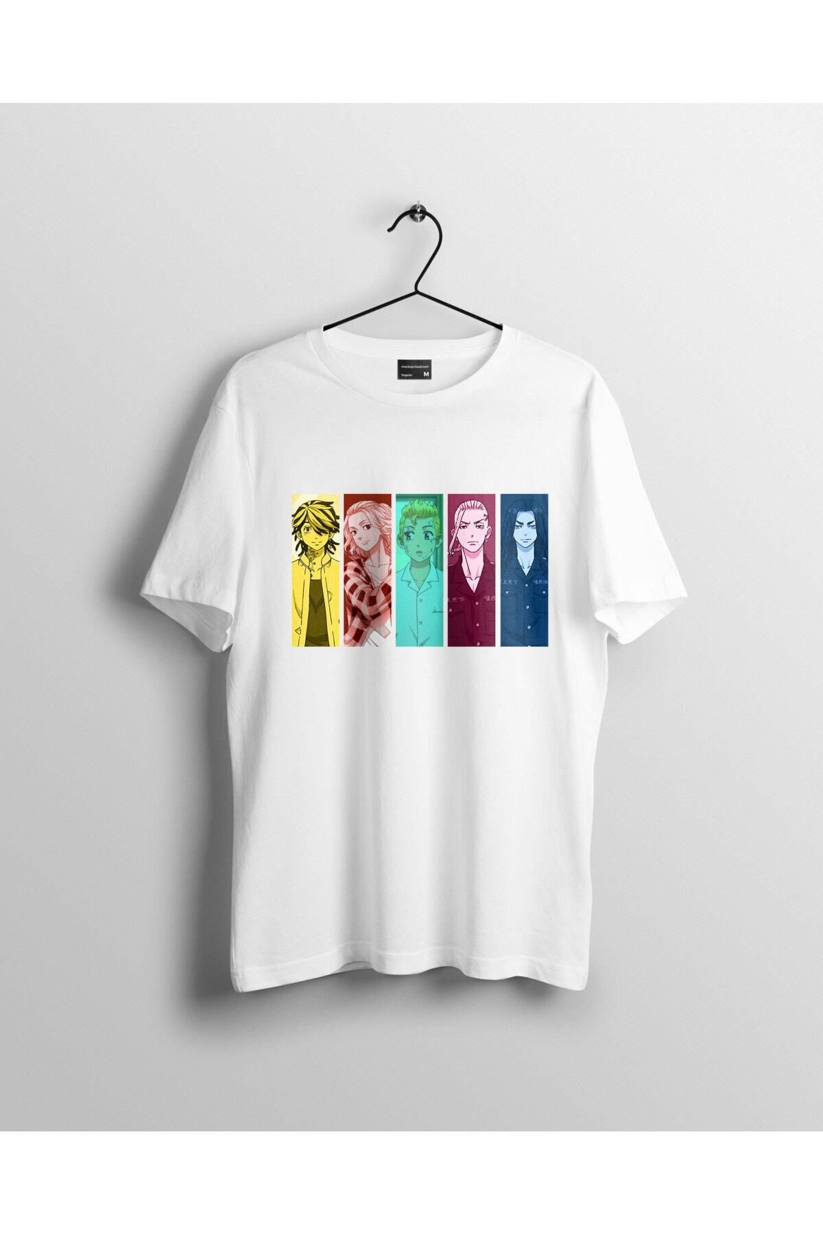 Miba Store Tokyo Revengers Karakterleri Baskılı Anime Tişört