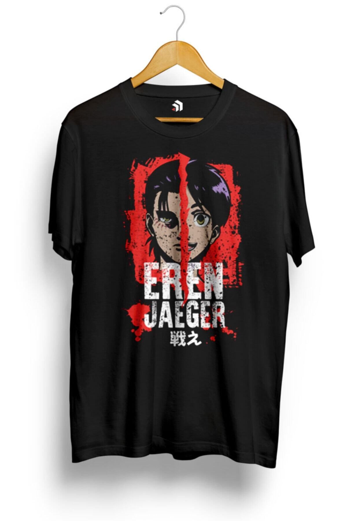 Miba Store Attack On Titan Final Season Eren Evolution Anime Baskılı Tişört