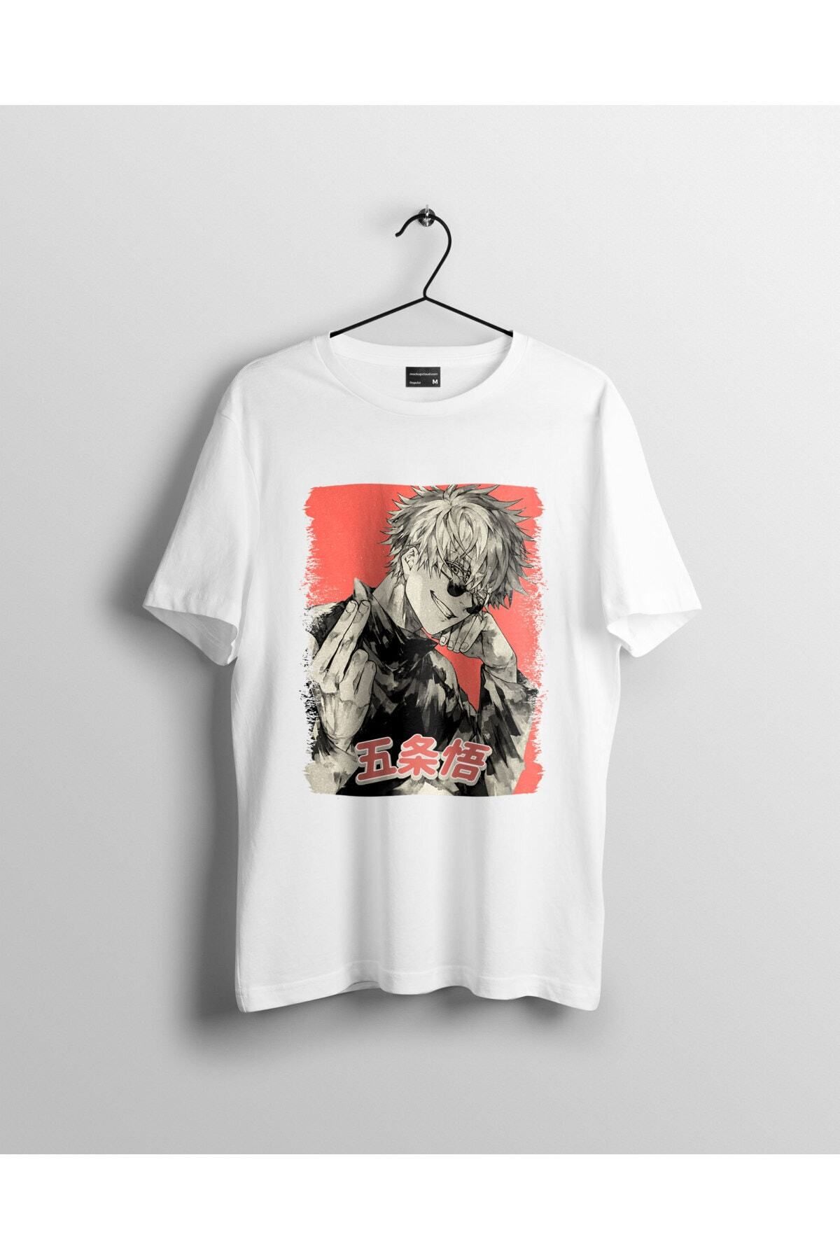 Miba Store Jujutsu Kaisen Satoru Gojo Manga Anime Tişört