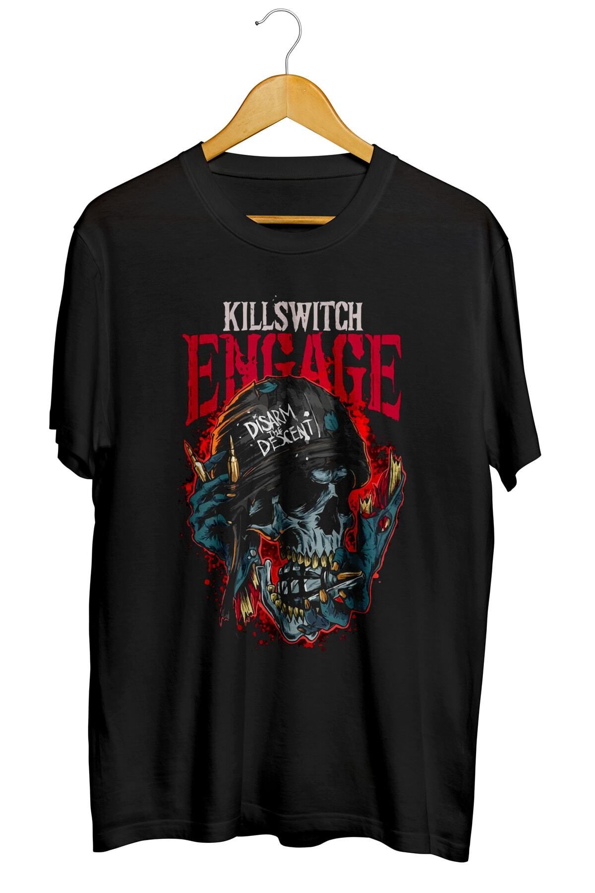 Miba Store Heavy Metal Band Music Baskılı Unisex Tişört