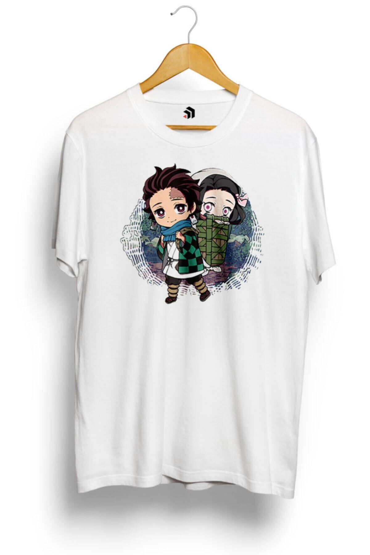 Miba Store Anime Kimetsu No Yaiba Baskılı Tişört