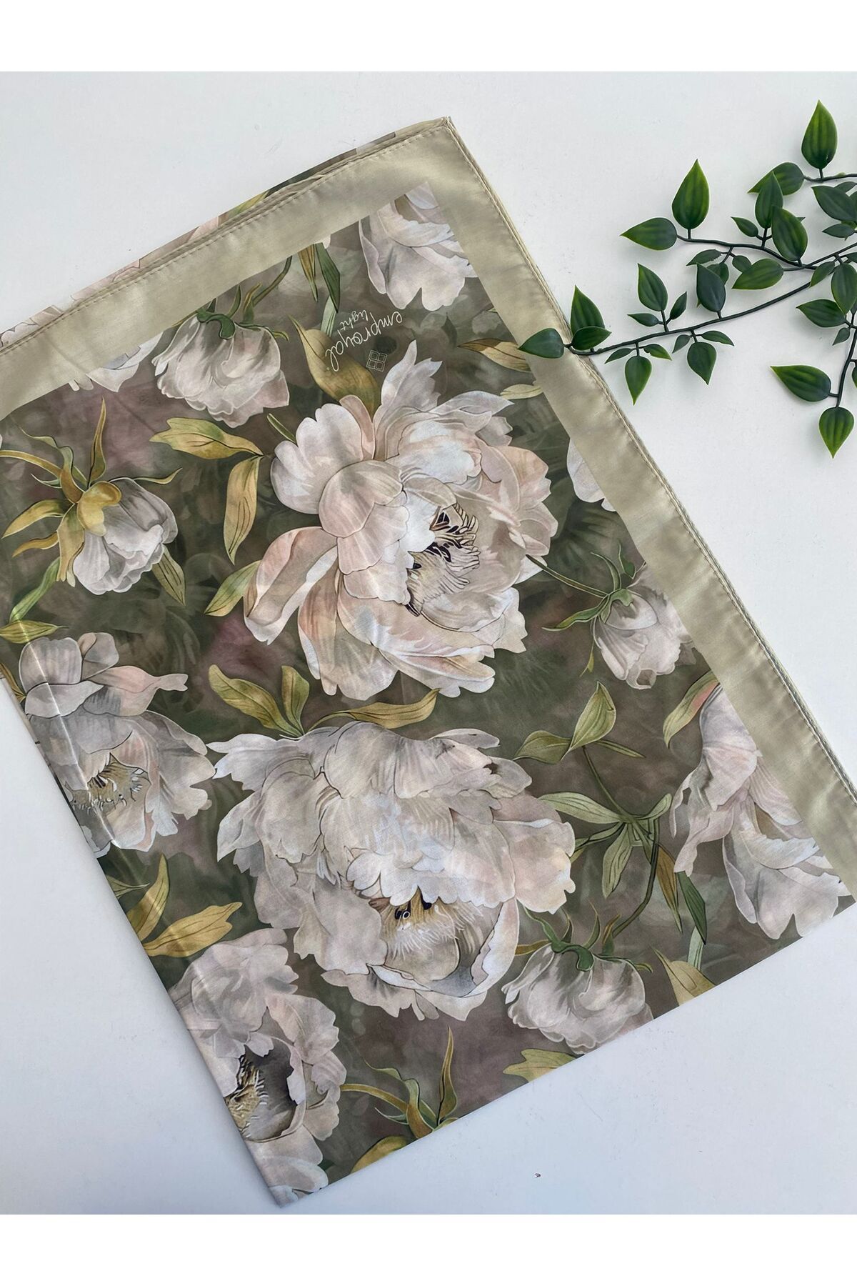 Emproyal Flora Desen Pamuk Şal