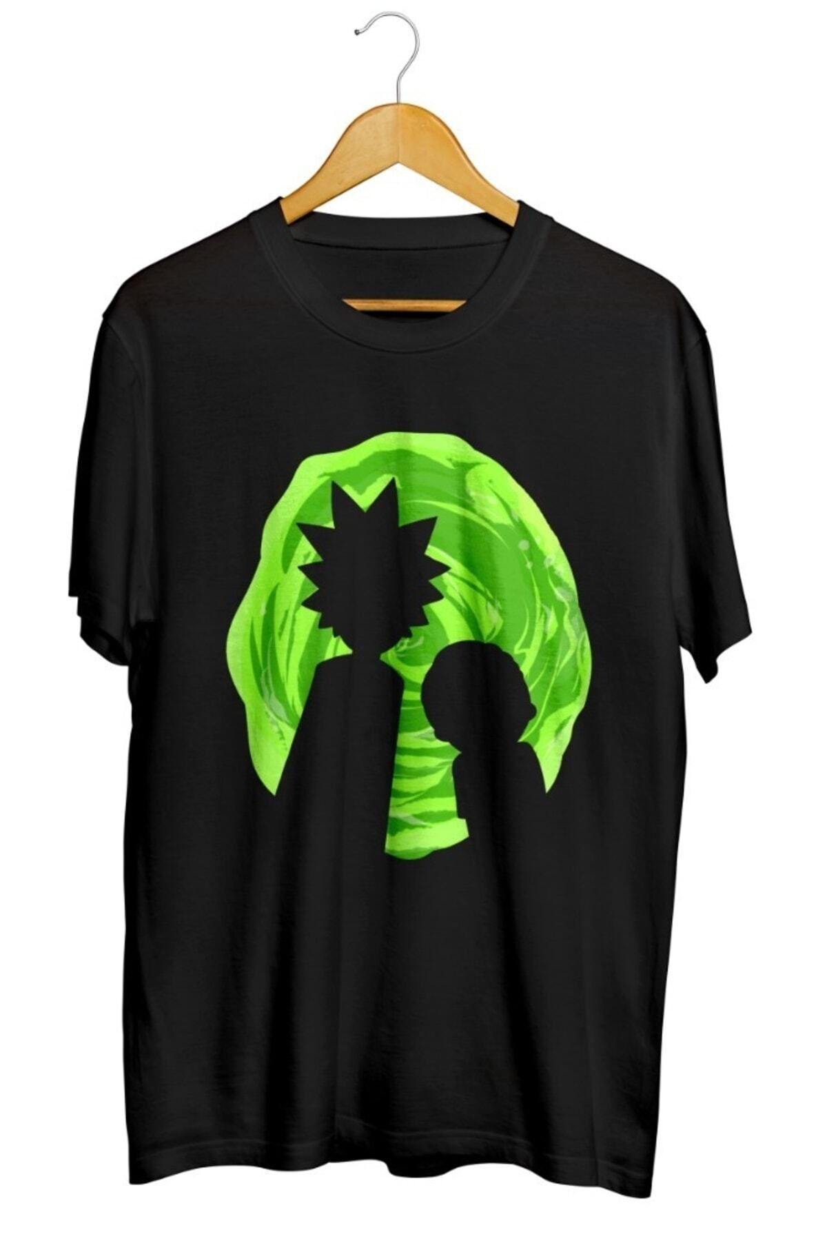 Miba Store Rick And Morty Baskılı Unisex Tişört