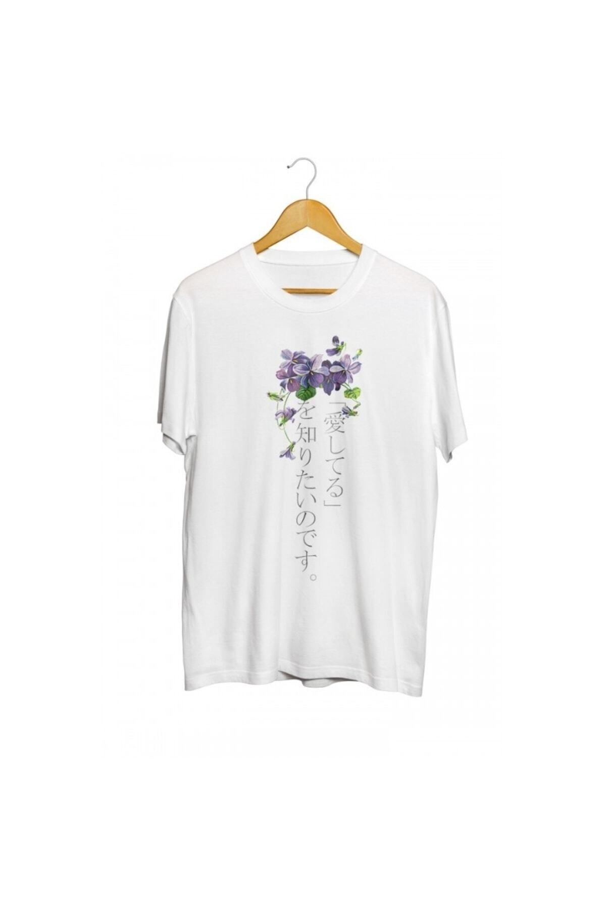 Miba Store Violet Evergarden Baskılı Unisex Tişört