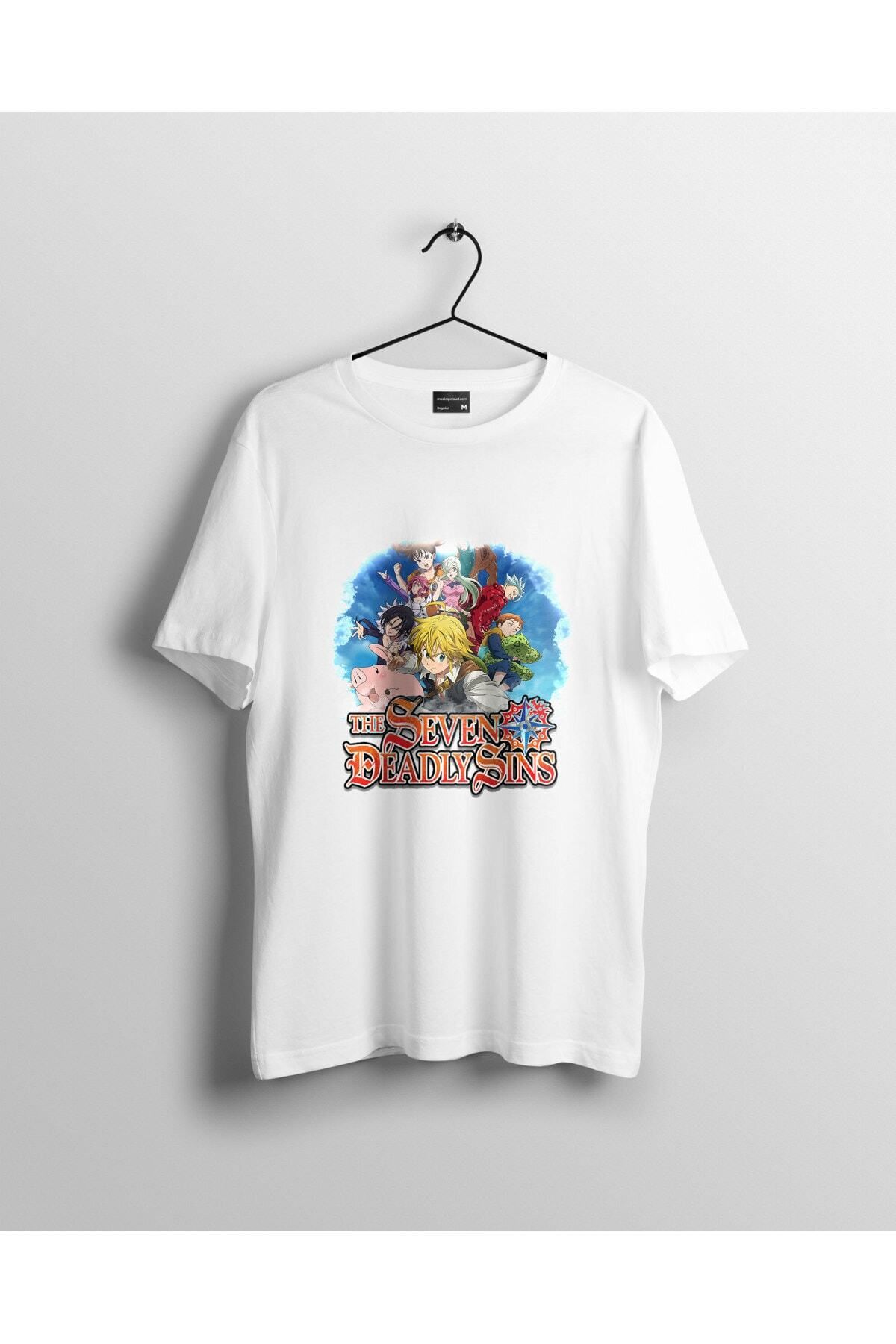 Miba Store The Seven Deadly Sins Poster Anime Tişört