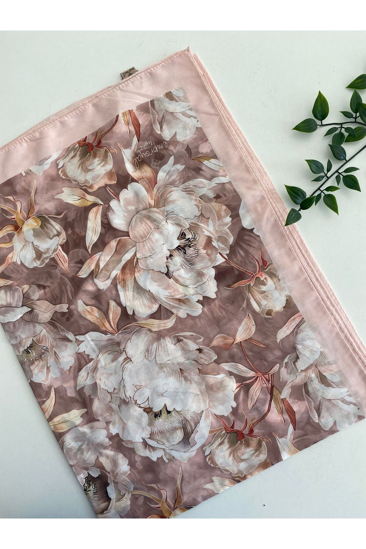 Emproyal Flora Desen Pamuk Şal