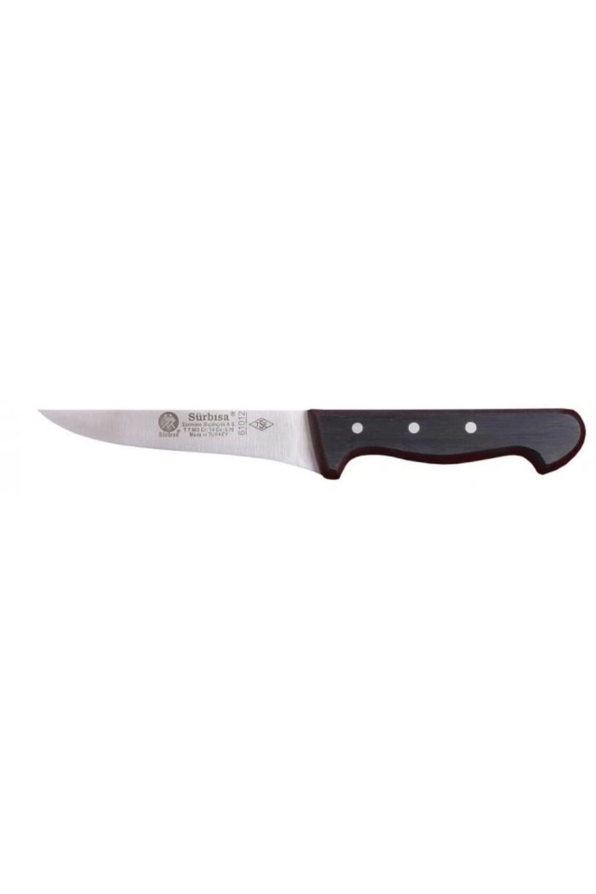 shopwave 61012 - Sürmene Kasap Kemik Sıyırma Bıçağı 14 cm