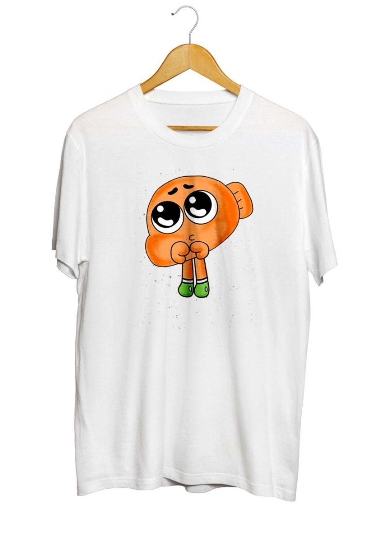 Miba Store Darwin Chibi Baskılı Unisex Tişört