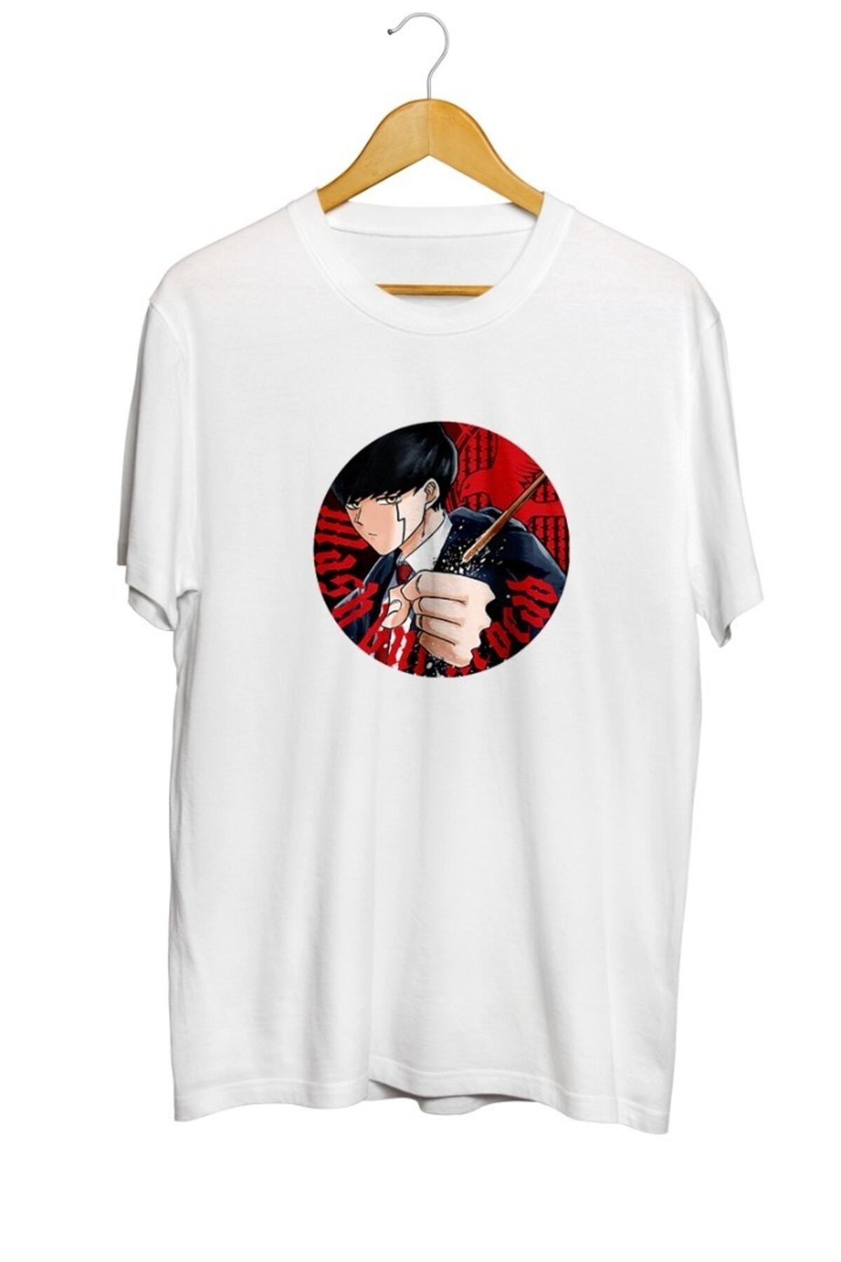 Miba Store Mashle Magic And Muscles Anime Baskılı Unisex Tişört