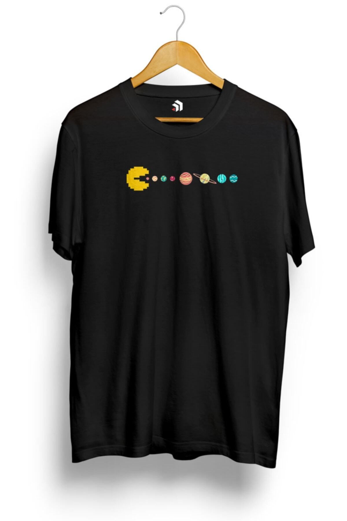Miba Store Solar System Game Over Baskılı Tişört