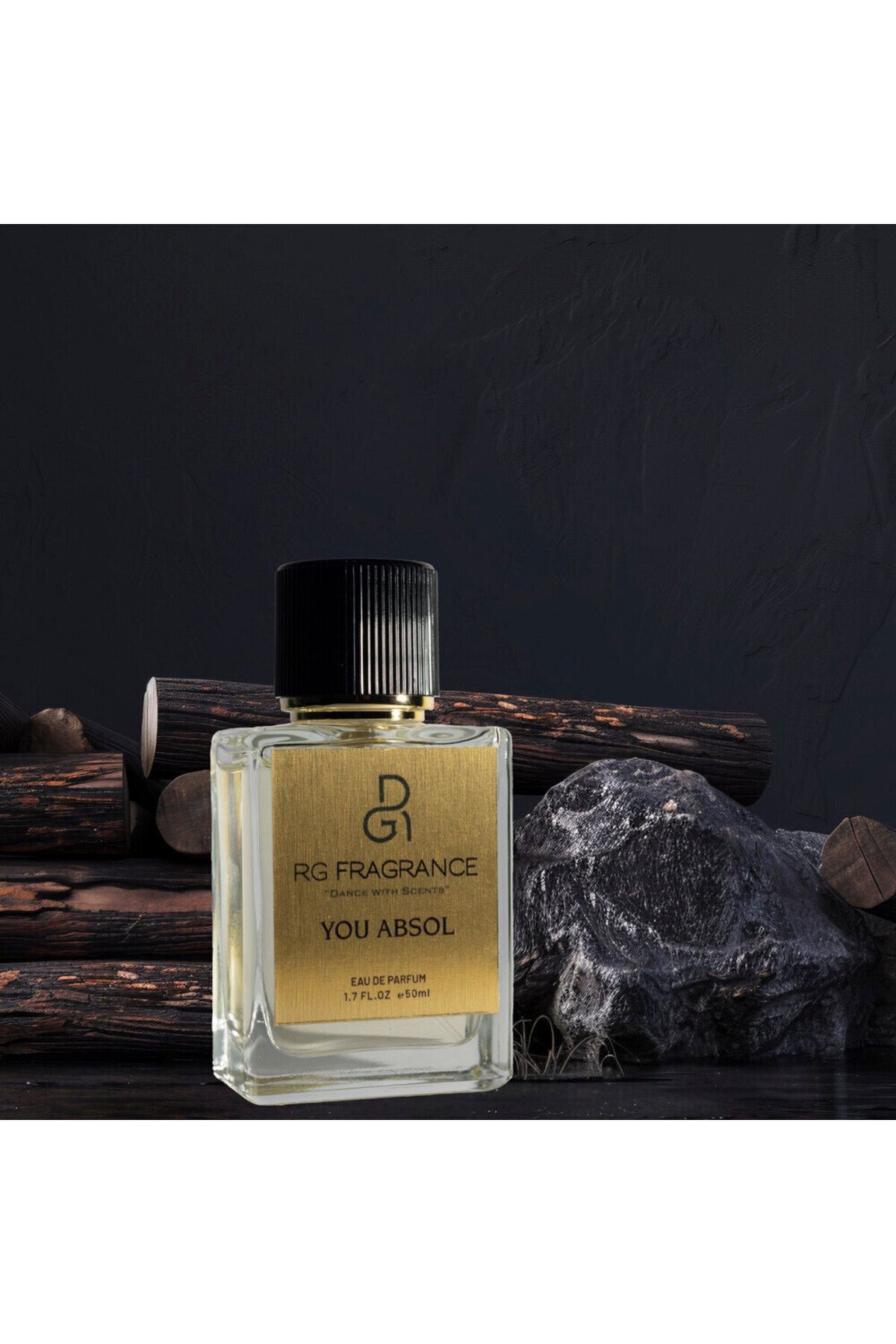 RG FRAGRANCES You Absol Erkek Designer Parfüm Edp 50 ml (Rom, Vanilya, Elemi, Likör, Amber)