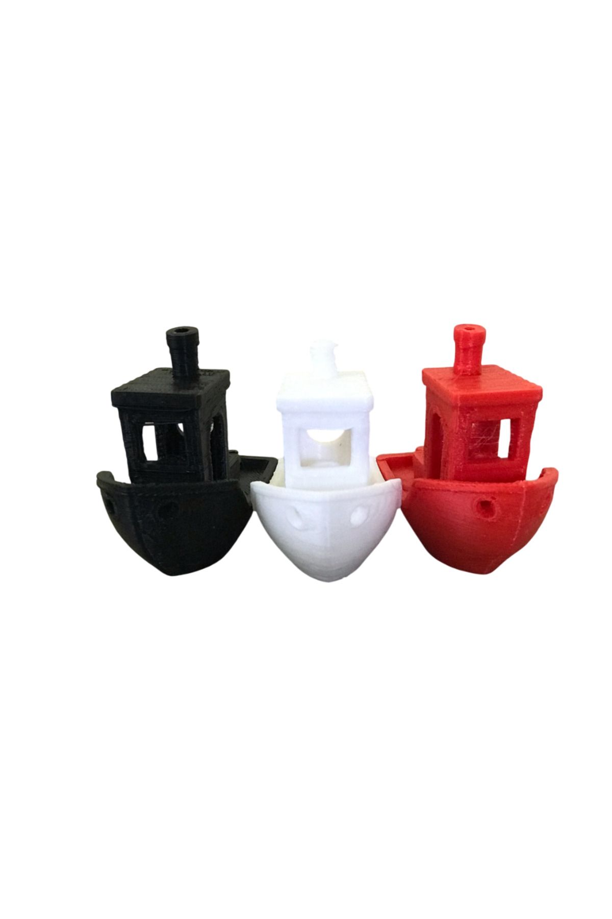 Rtmt Dizayn Mini Gemi Trio – 3'lü 3D Baskı Anahtarlık ve Dekor Seti