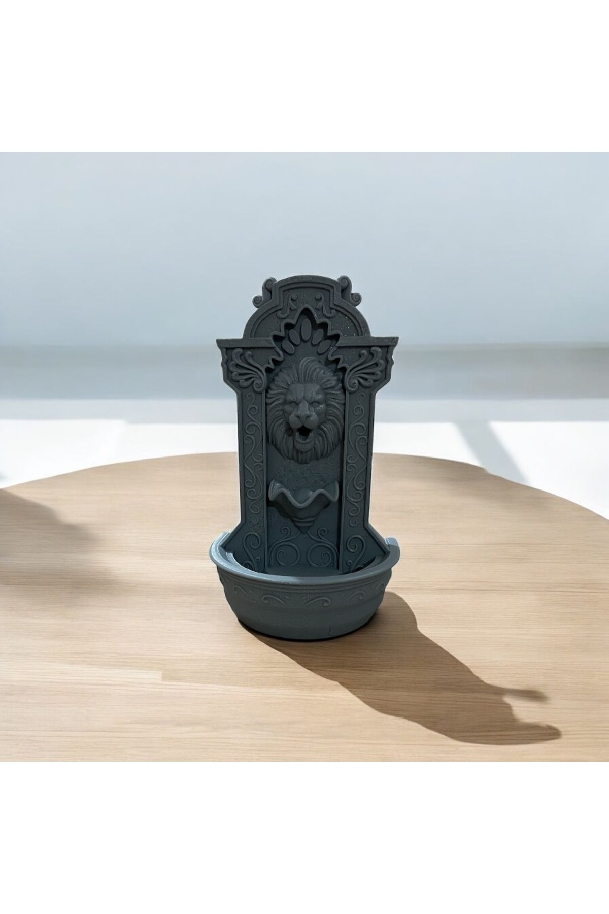 3D TASARIM Aslan figürlü tütsülük