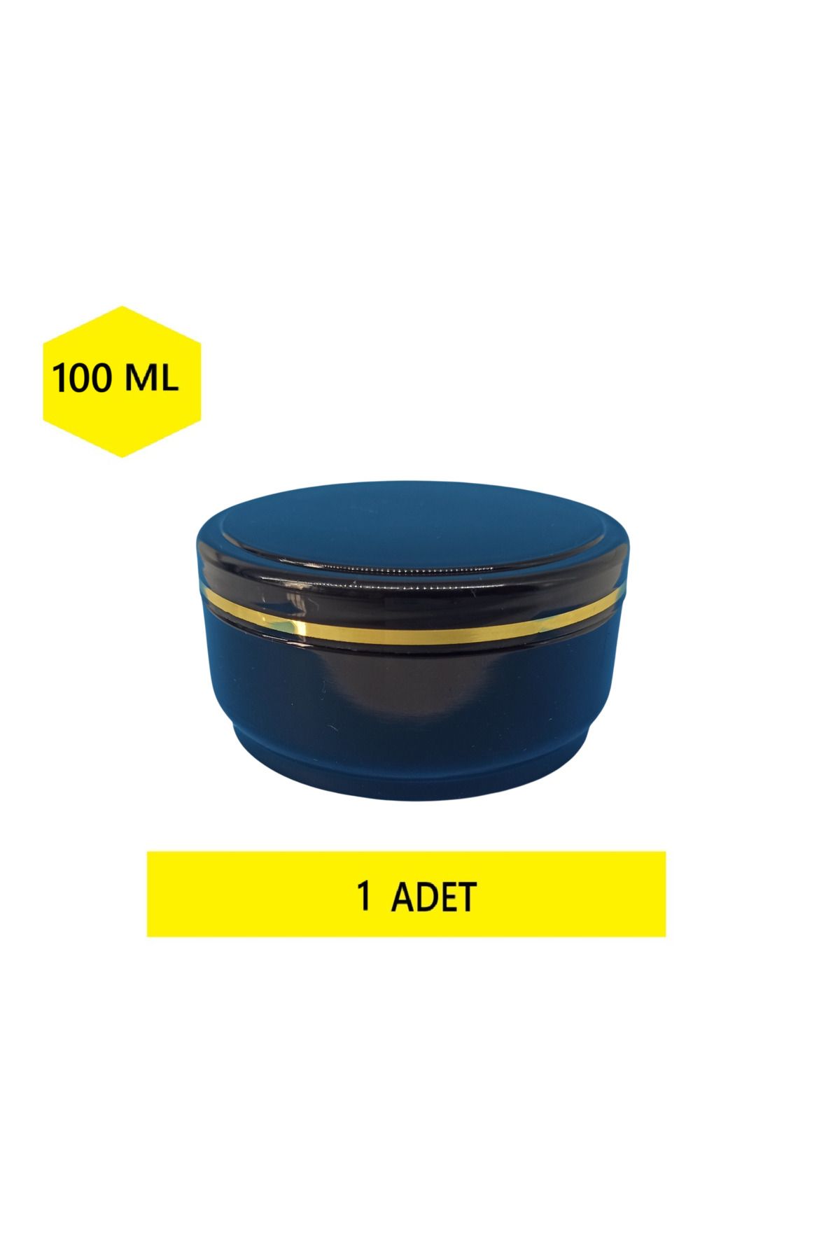 demethome 100 Ml Boş Pomat-krem-kozmetik Kutusu 100 cc Plastik Krem Kavanozu 1-5-10-25-50-100-250 Adet Şeçenek