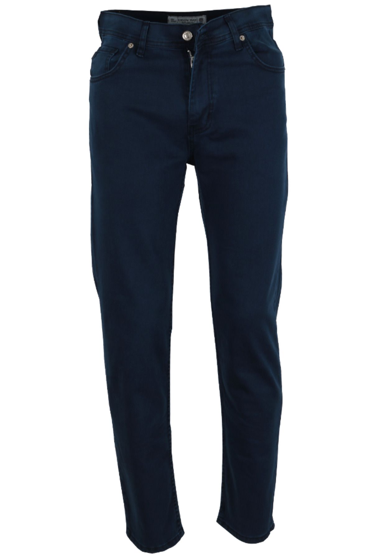 Modarar Erkek Lacivert Kot Pantolon Regular Likralı RAR01336