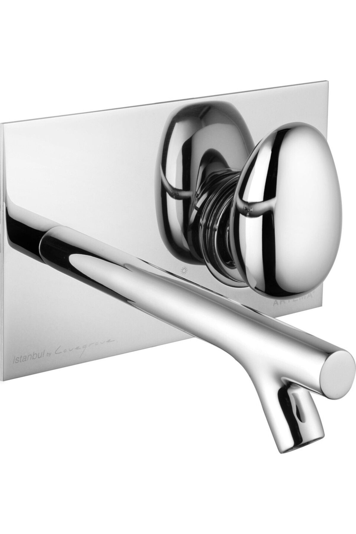 Artema VitrA İstanbul A42231 Ankastre Lavabo Bataryası, Uzun, Sıva Üstü, Krom