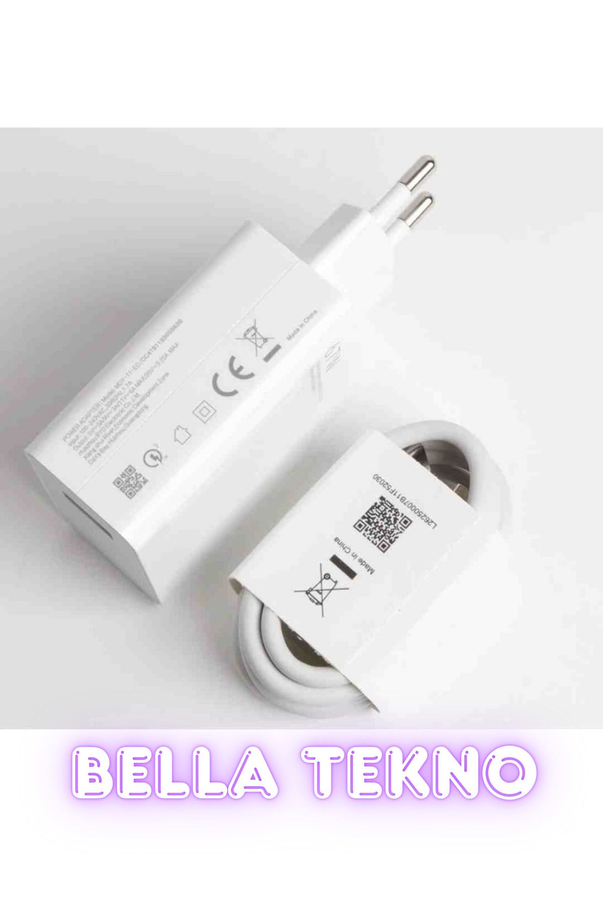 BellaThec Samsung ve Redmi İçin 67W Turbo Fast Hızlı Şarj Adaptörü A Kalite