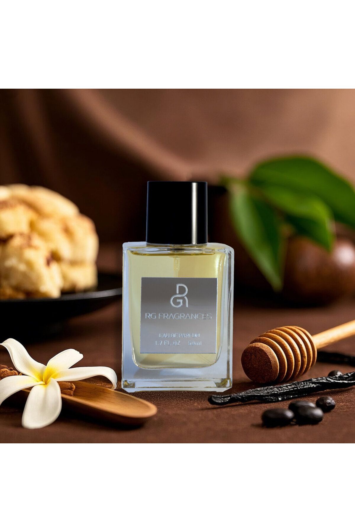 RG FRAGRANCES Lelixir Erkek Designer Parfüm Edp 50 ml (Lavanta, Vanilya, Bal, Tütün, Benzoin)
