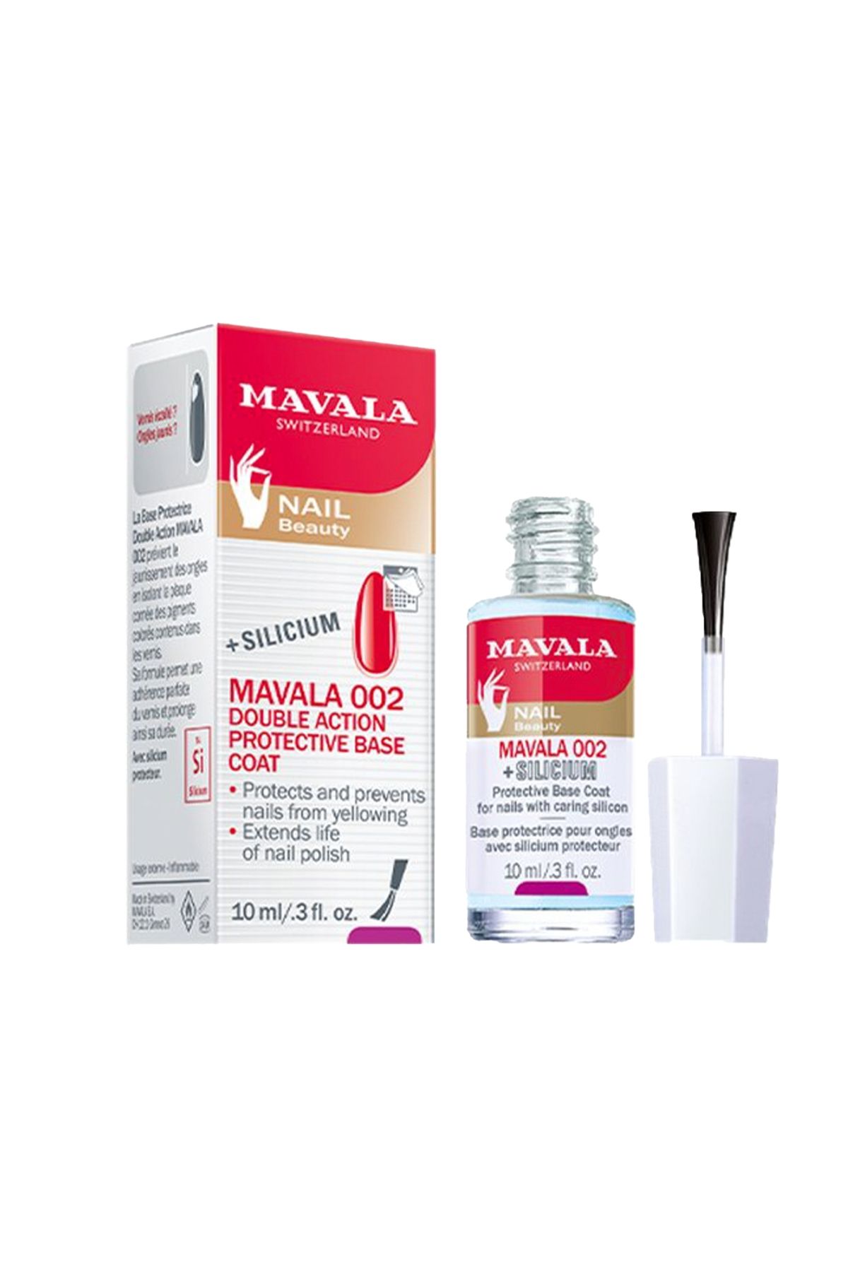 Mavala Çift Etkili Koruyucu Ön Cila 002 Base Coat 10 ml