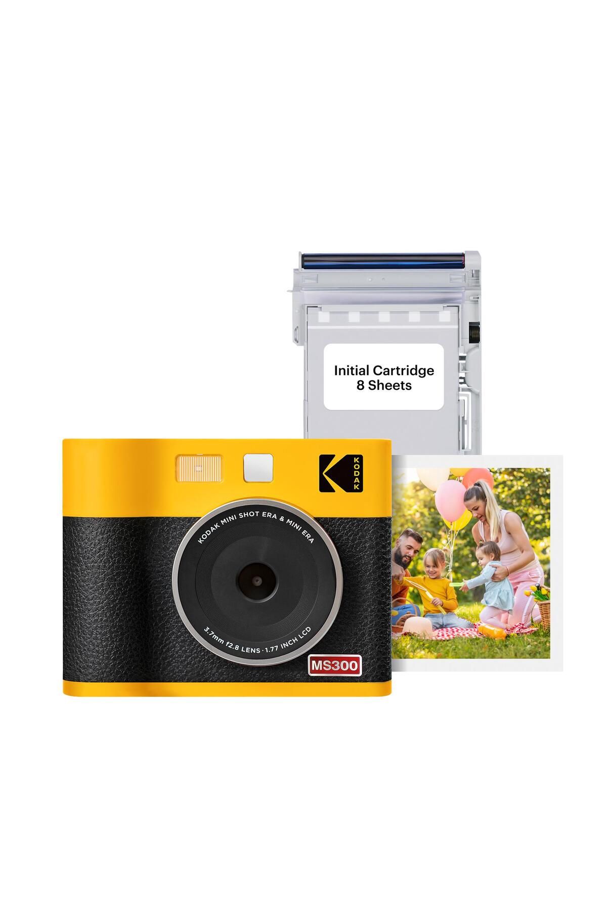 Kodak Mini Shot 3 Era - Sarı Filmli Fotoğraf Makinesi