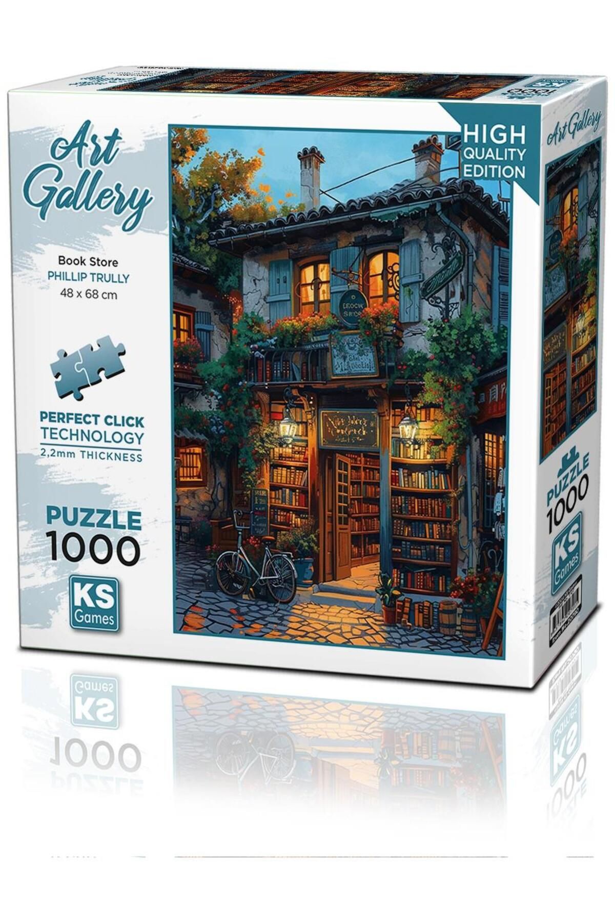 Ks Games Book Store 1000 Parça Puzzle