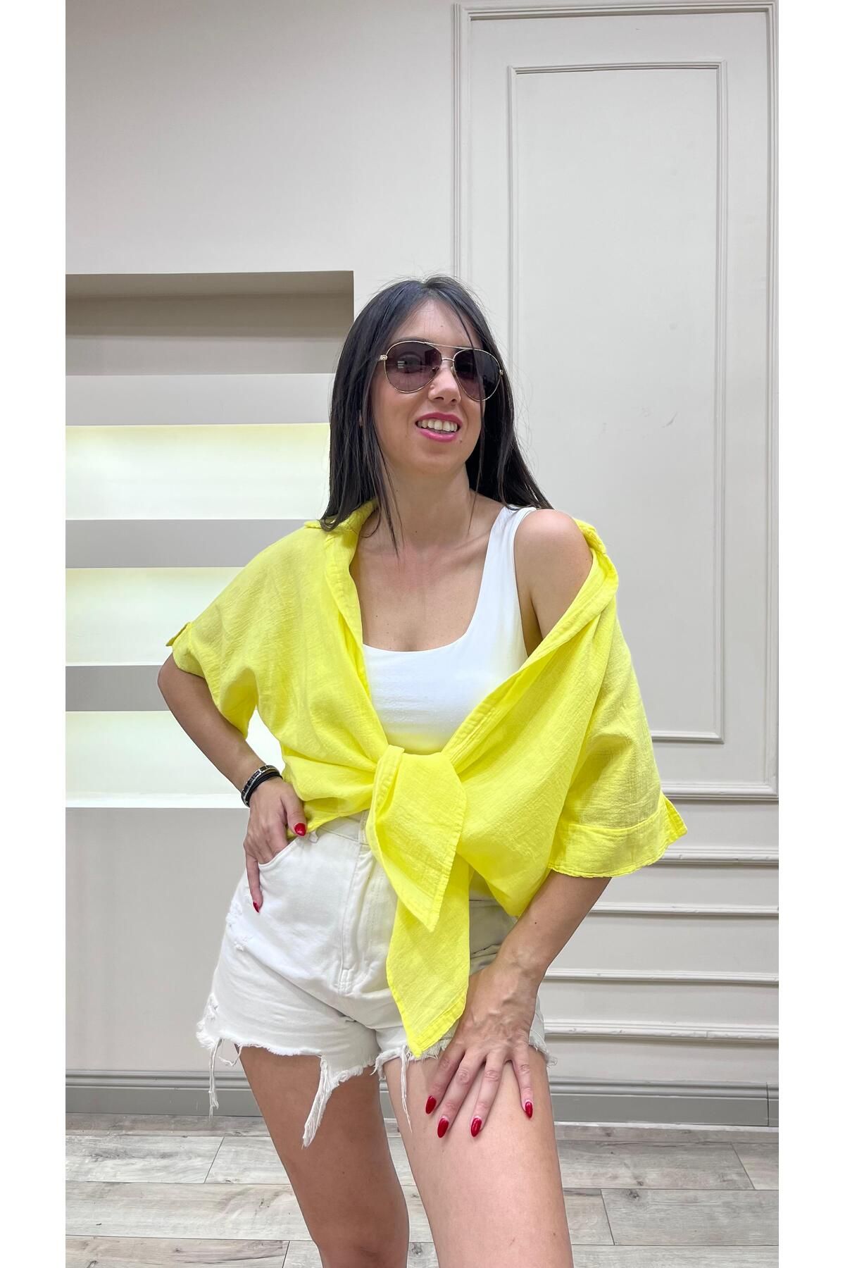 Meryemce Bağlamalı Bluz