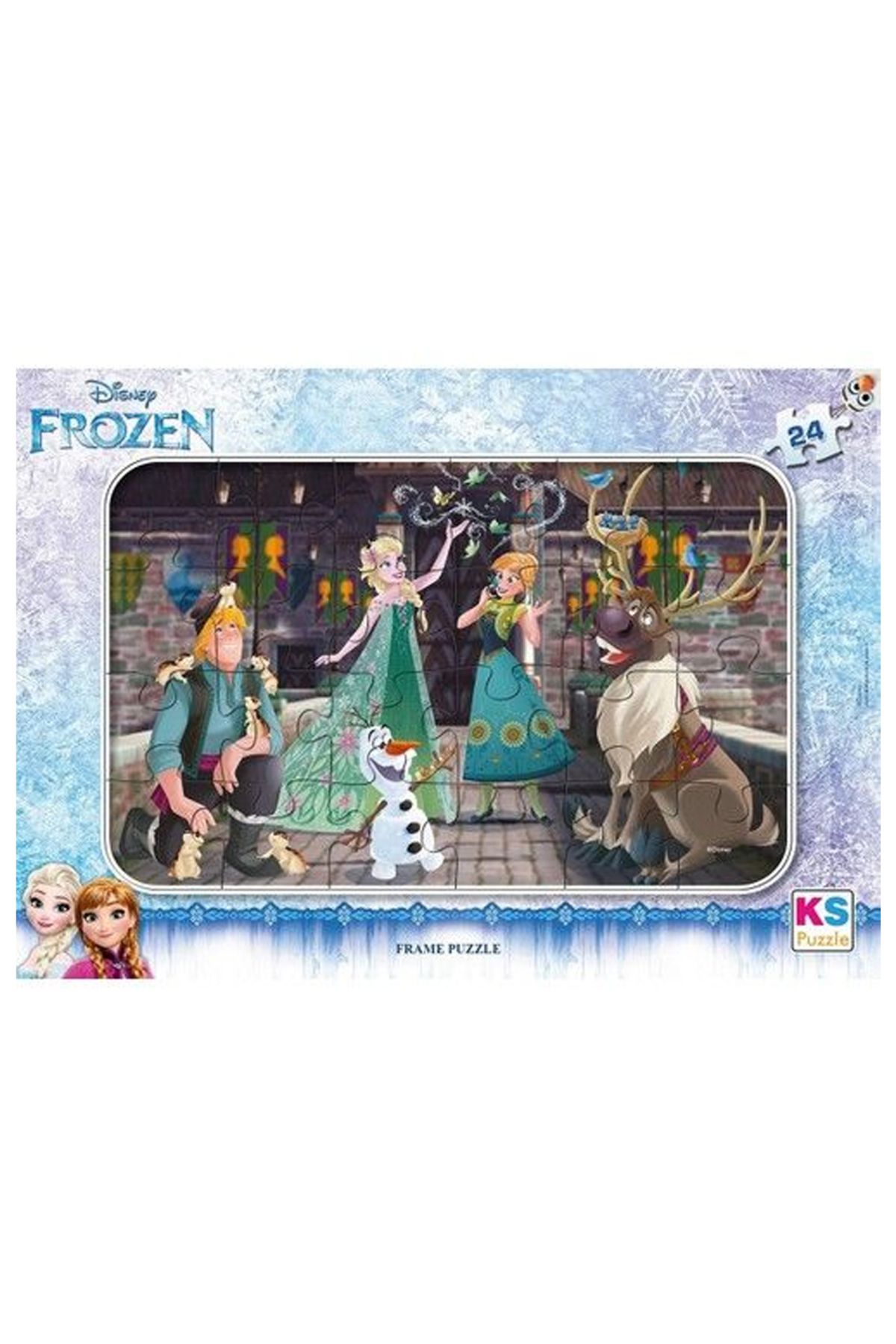 Ks Games Puzzle 24 Parça Princess Frame Puzzle