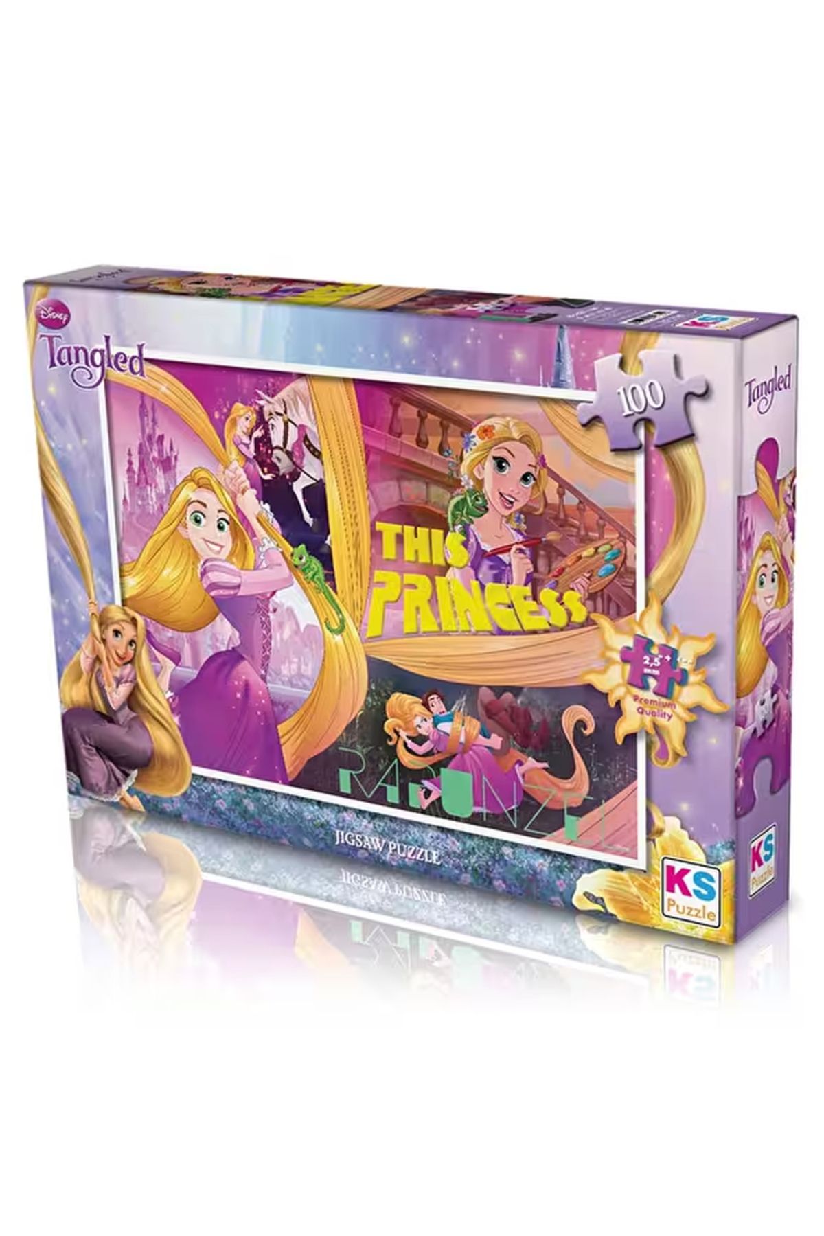 Ks Games Puzzle 100 Parça Tangled Puzzle