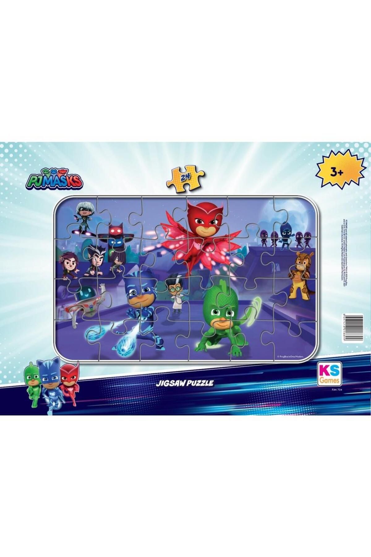 Ks Games Frame Puzzle Pj Masks 24 Parça Frame Puzzle
