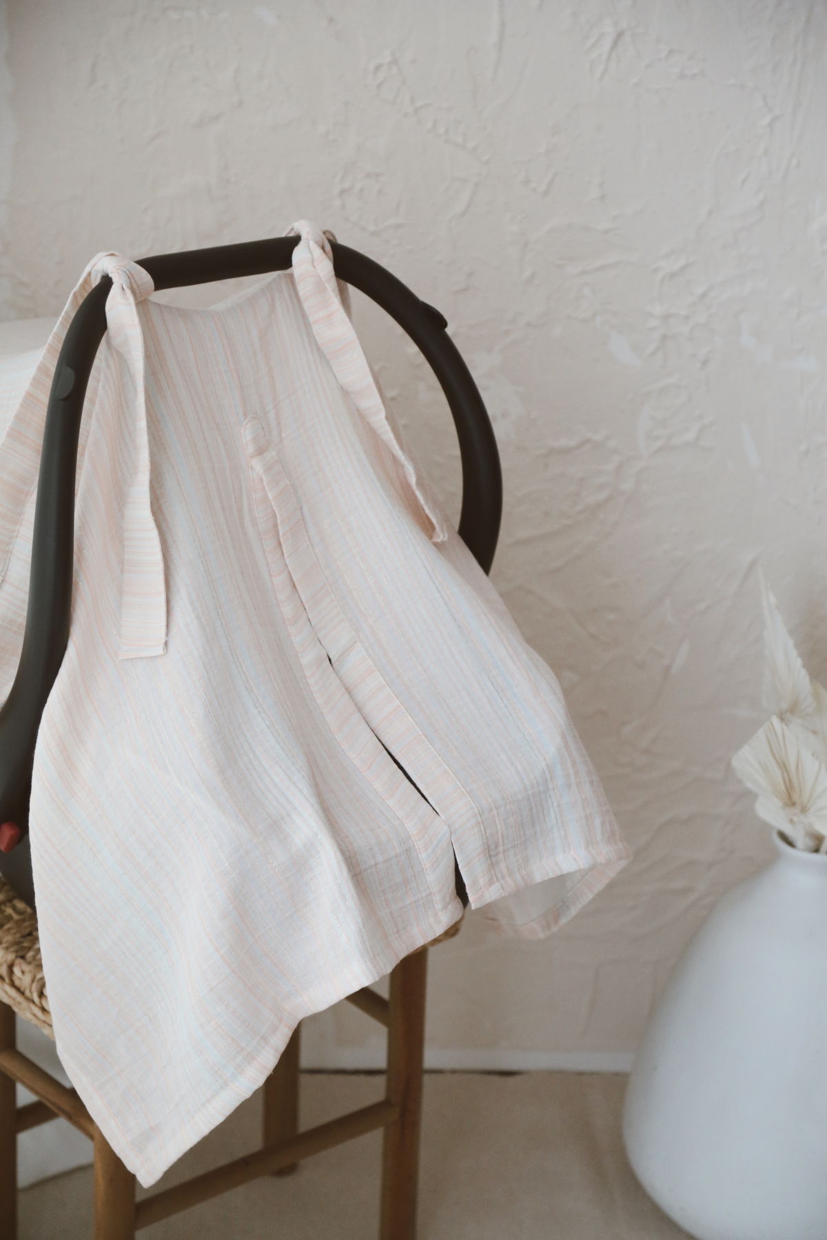 BabyKAR Parıltı Puset Örtüsü Müslin %100 Pamuk fotoğrafı 5 (önizleme)