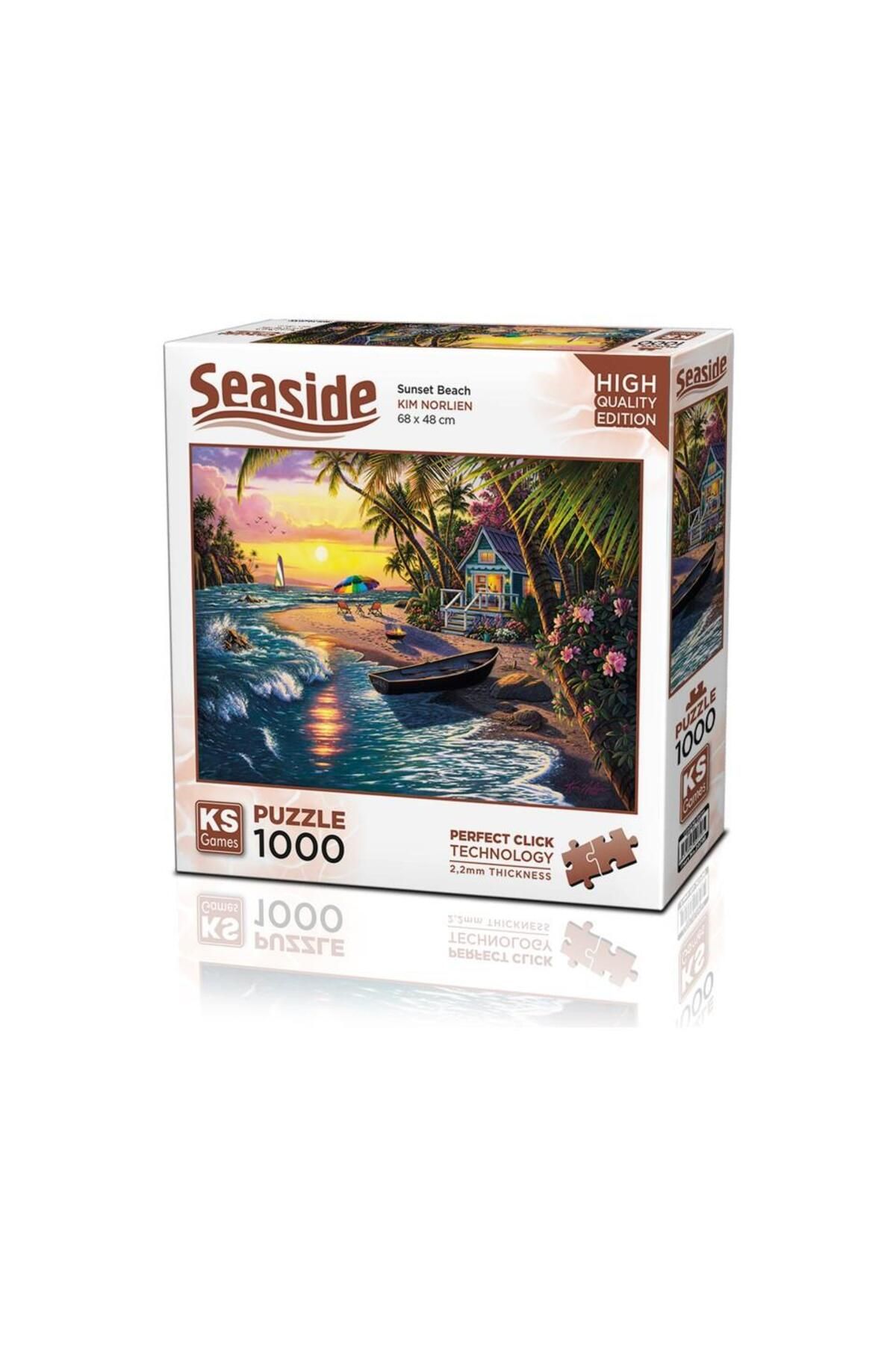 Ks Games Sunset Beach 1000 Parça Puzzle