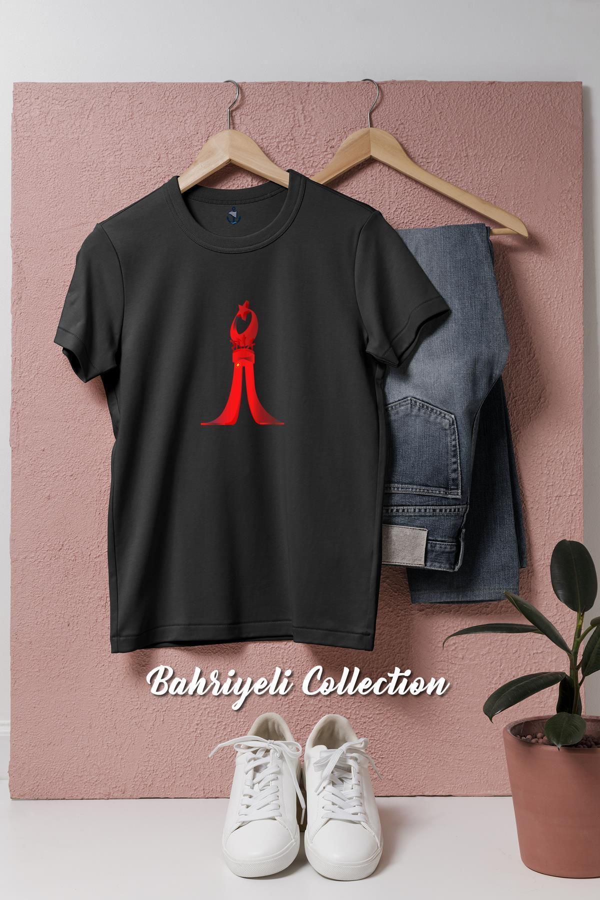 bahriyeli.jpeg Oversize 15 Temmuz Anıt Tasarımlı Unisex T-Shirt