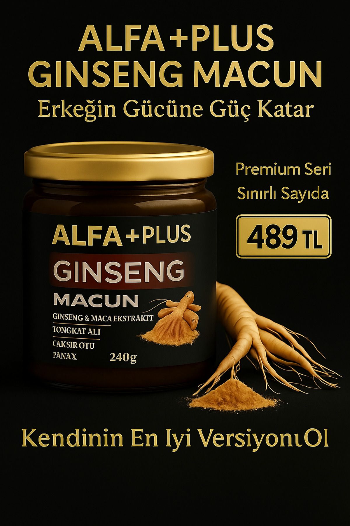 Alfa +PLUS 240g NATURAL | BİTKİSEL ÖZEL KARIŞIM