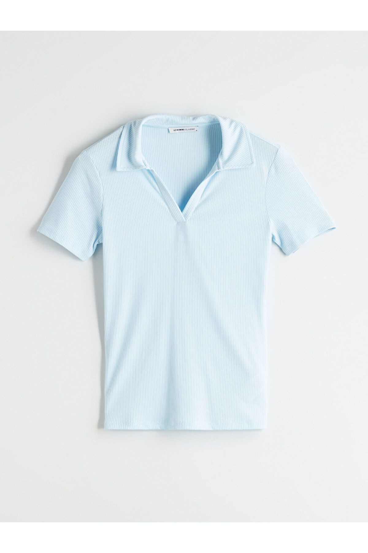 LC Waikiki Polo Yaka Kadın Tişört