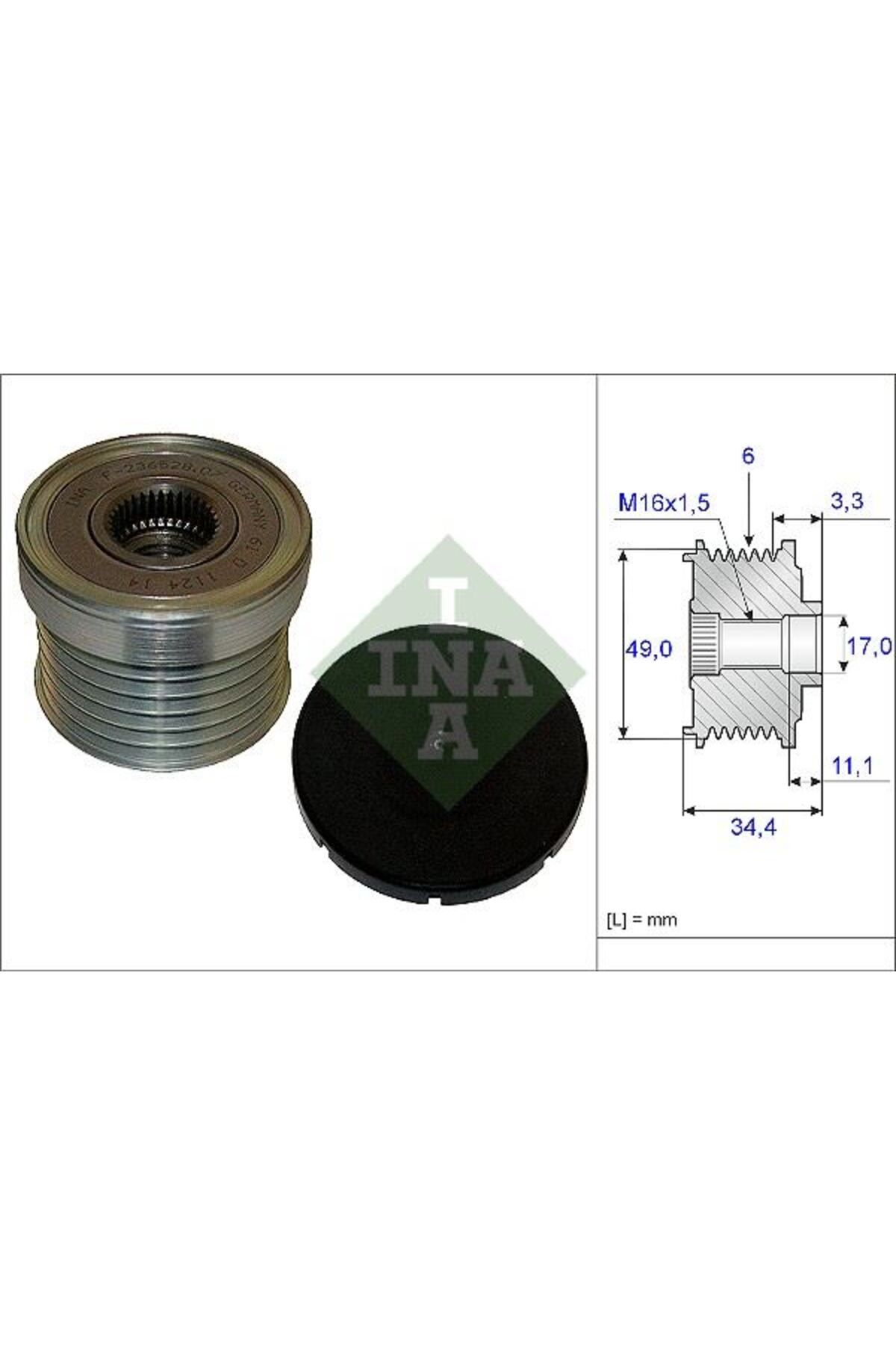 İna ALTERNATOR RULMANI BMW E81 E87 E30 E46 E90 E91 E92 E60 E64 E65 E84 E83 E70 E86